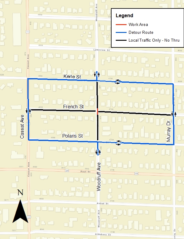 Woodruff SIP Map